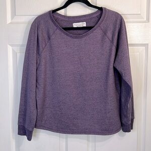 Karen Neuburger Live Love Lounge Sweater - Purple - Size XL